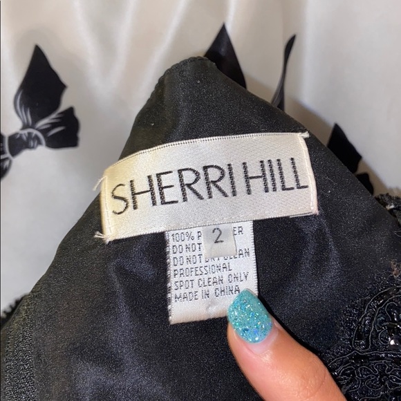 EUC 2 Piece Sherri Hill Cocktail Dress - Picture 10 of 11